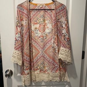 light summer spring cardigan size small